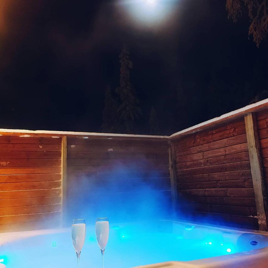 Levi Sky Igloo With Private Sauna And Hot Tub Exteriör bild
