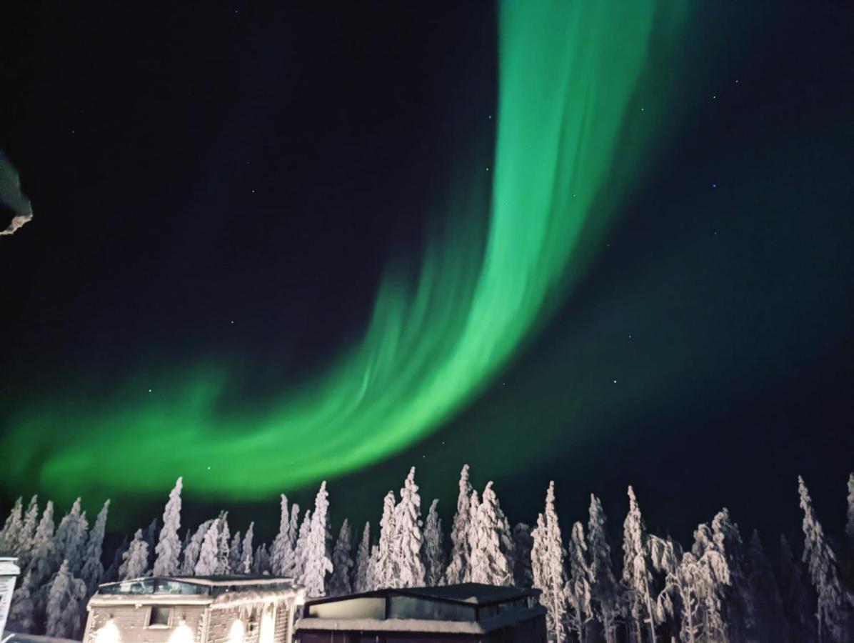 Levi Sky Igloo With Private Sauna And Hot Tub Exteriör bild