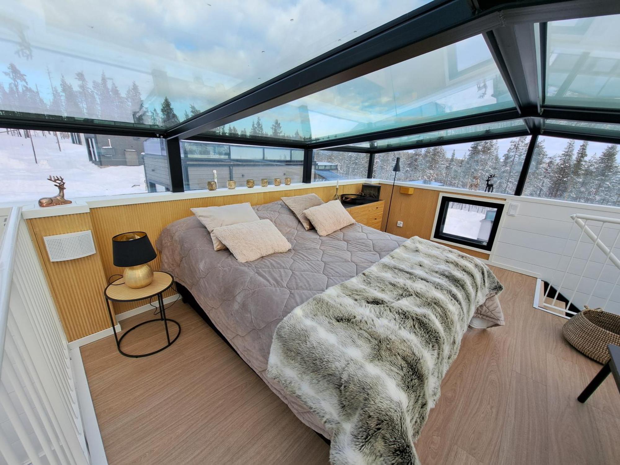 Levi Sky Igloo With Private Sauna And Hot Tub Exteriör bild