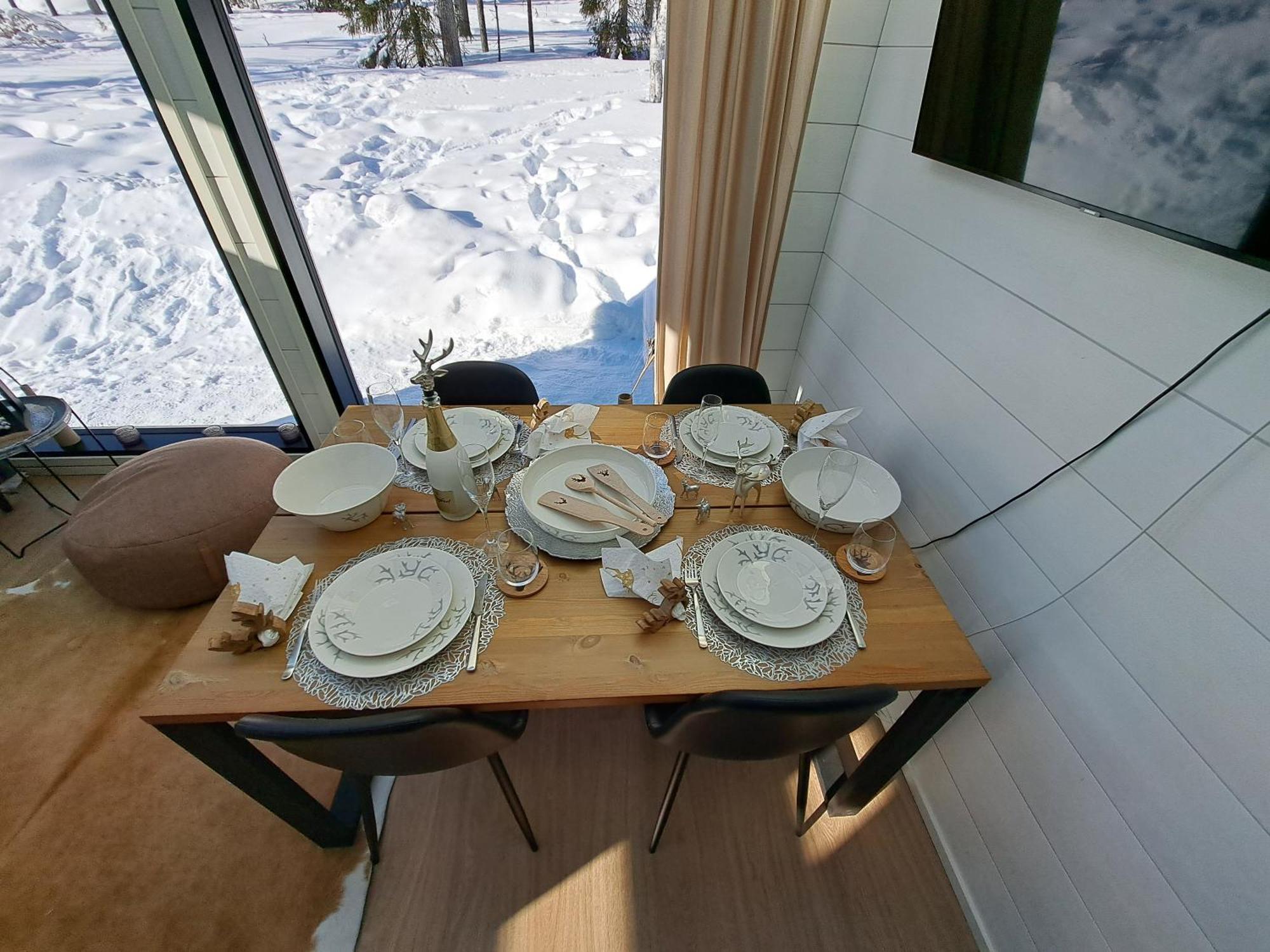 Levi Sky Igloo With Private Sauna And Hot Tub Exteriör bild