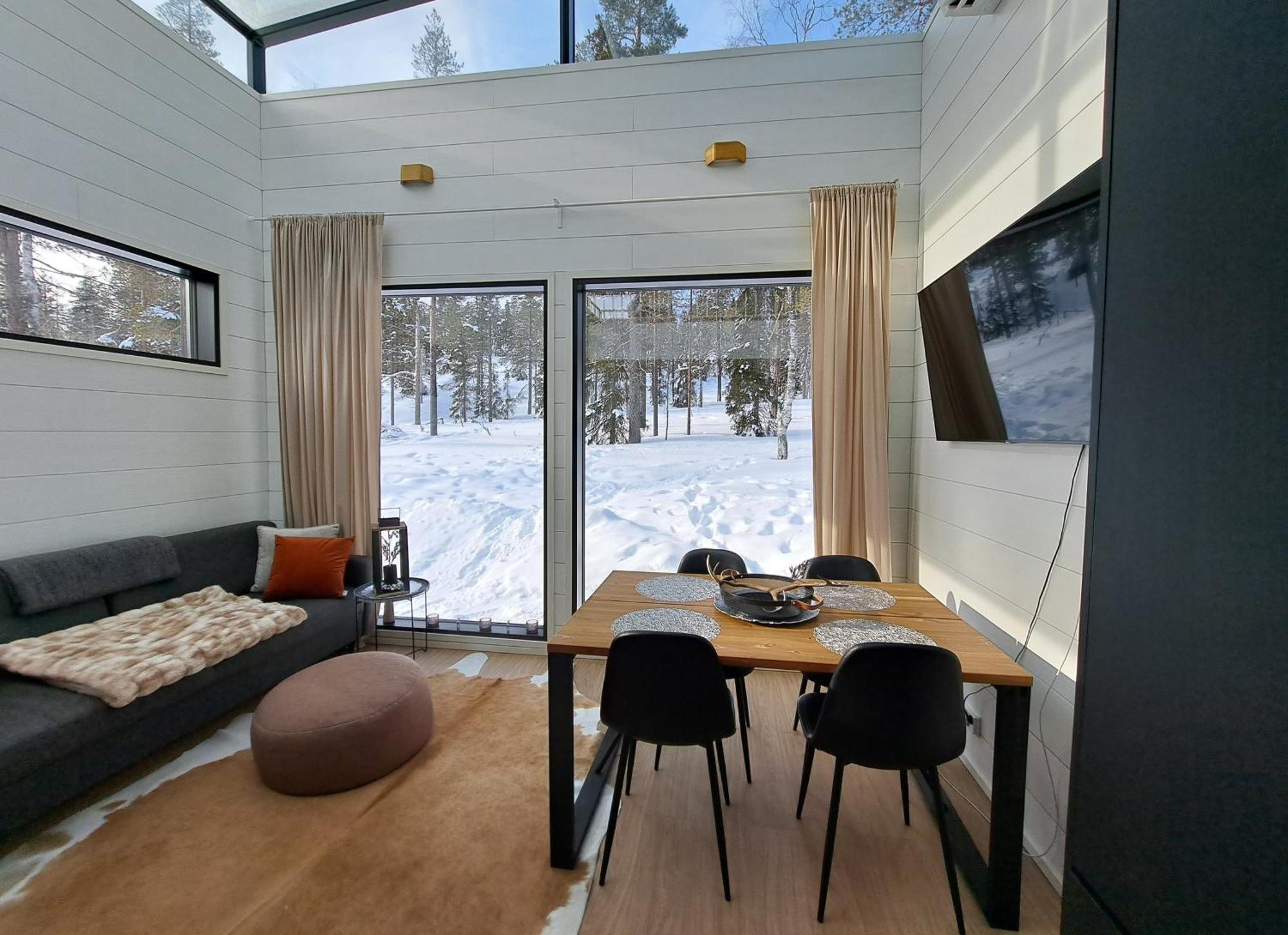 Levi Sky Igloo With Private Sauna And Hot Tub Exteriör bild