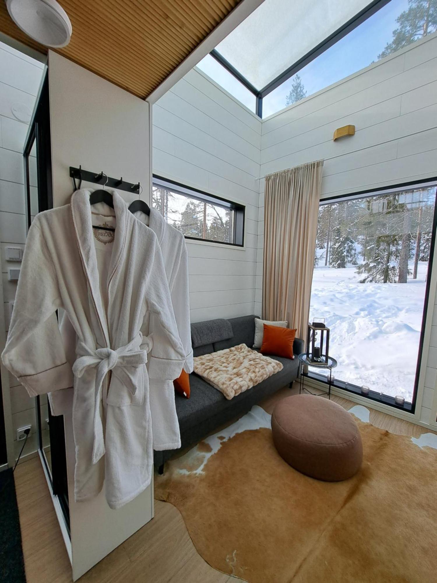Levi Sky Igloo With Private Sauna And Hot Tub Exteriör bild