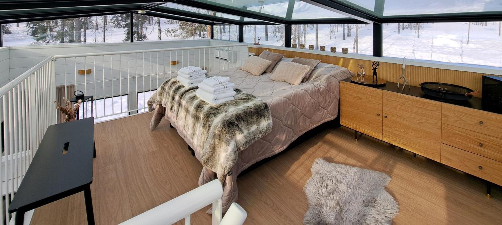 Levi Sky Igloo With Private Sauna And Hot Tub Exteriör bild